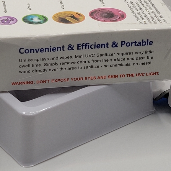 PORTABLE UV STERILIZER 99.9% - Picture 3 of 14